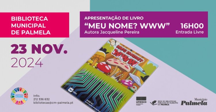 'MEU NOME? WWW' - Jacqueline Pereira apresenta livro