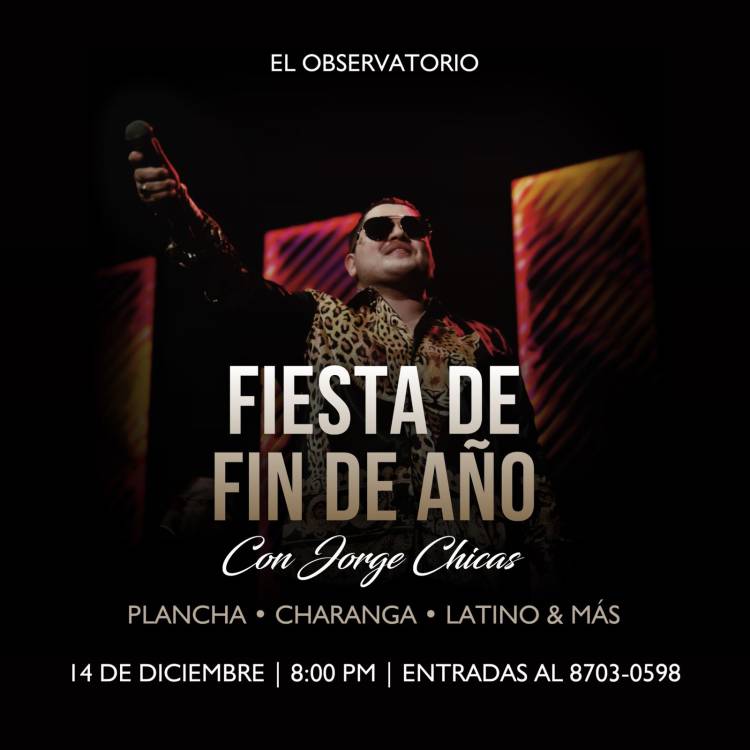 Fiesta de Fin de Año! Plancha, Charanga, Latino & Más! Interpretado por: Jorge Chicas.