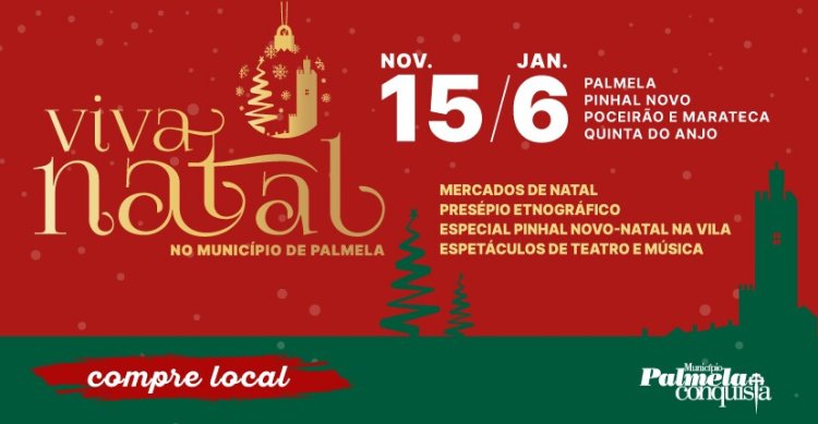 VIVA O NATAL NO MUNICÍPIO DE PALMELA