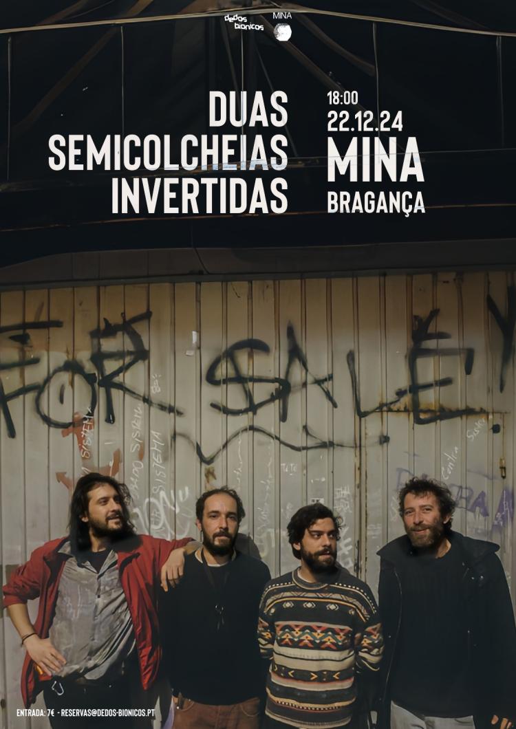 dUAS sEMIcOLCHEIAS iNVERTIDAS no MINA - Bragança
