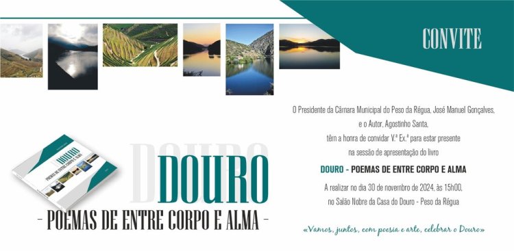 APRESENTAÇÃO DO LIVRO DOURO - POEMAS DE ENTRE CORPO E ALMA