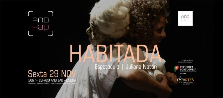 'Habitada' | Performance de Juliana Notari