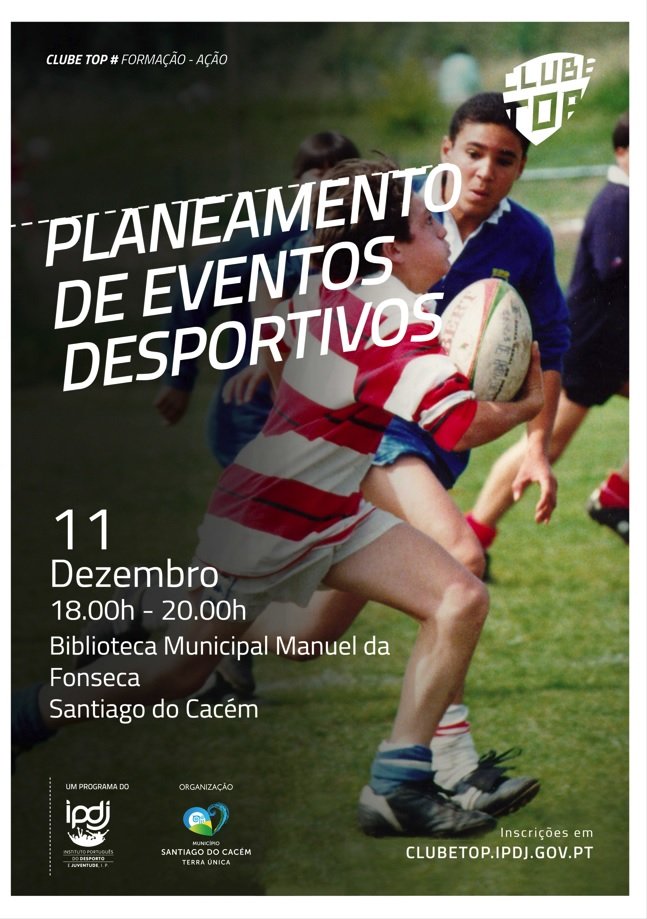 Formação sobre “Planeamento de Eventos Desportivos”