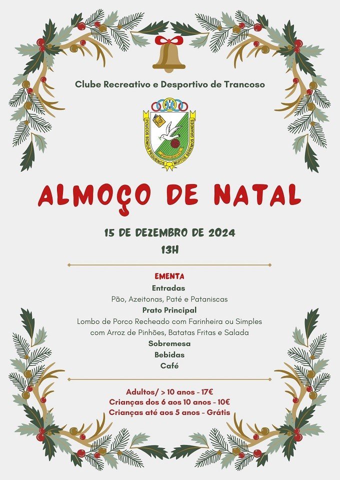 Almoço de Natal CRC Trancoso