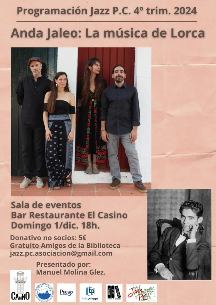 Concierto 'Anda Jaleo- La  música de Lorca'