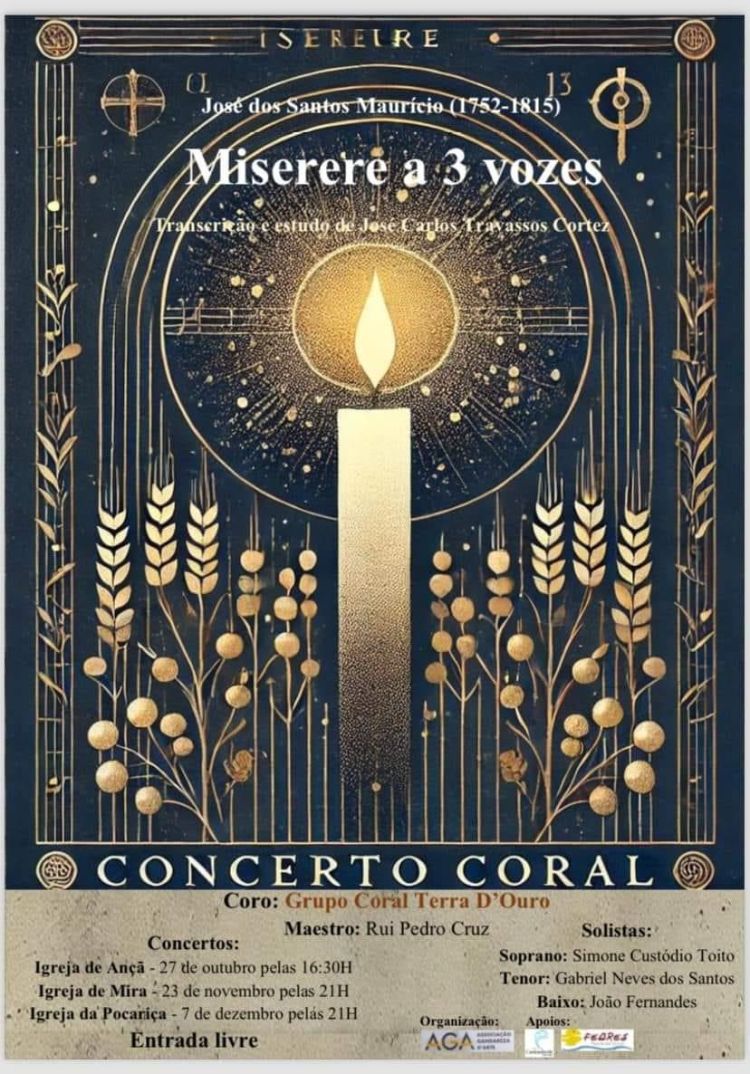 Concerto Coral “Miserere a 3 Vozes”