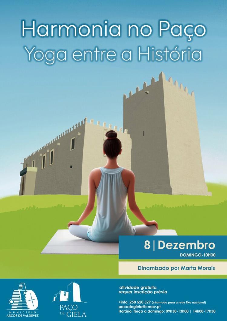 Harmonia no Paço: Yoga entre a História
