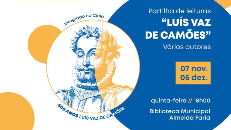 COMUNIDADE DE LEITORES: PARTILHA DE LEITURAS - LUÍS VAZ DE CAMÕES