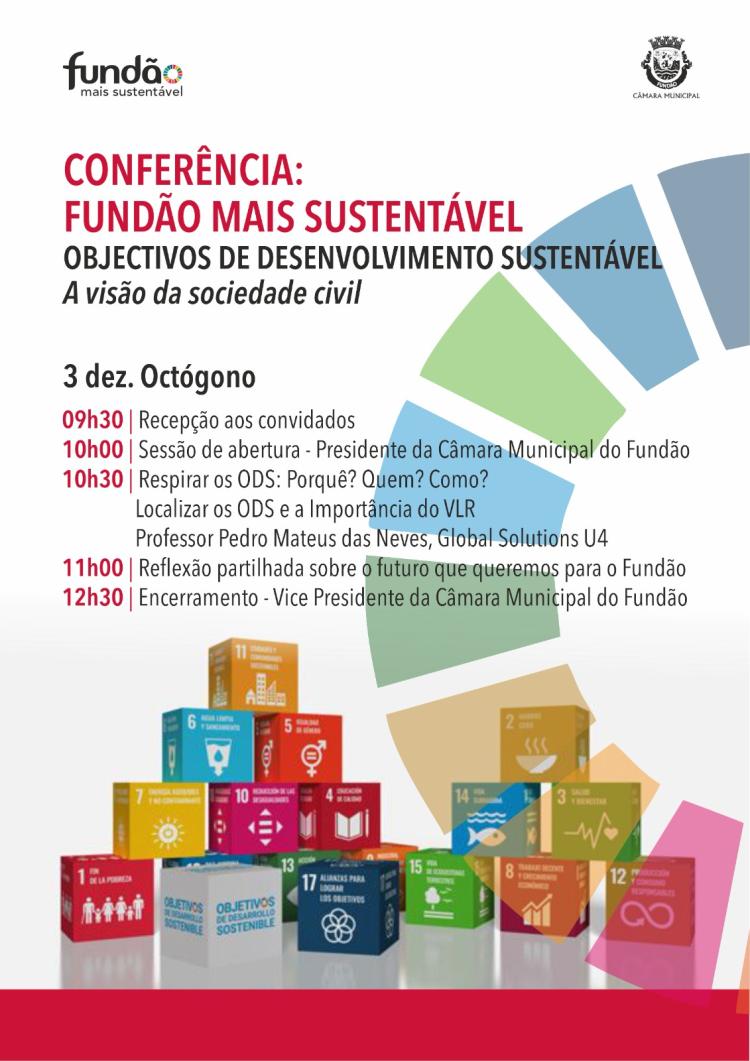 Conferência “Fundão Mais Sustentável” | ODS - Objetivos de Desenvolvimento Sustentável