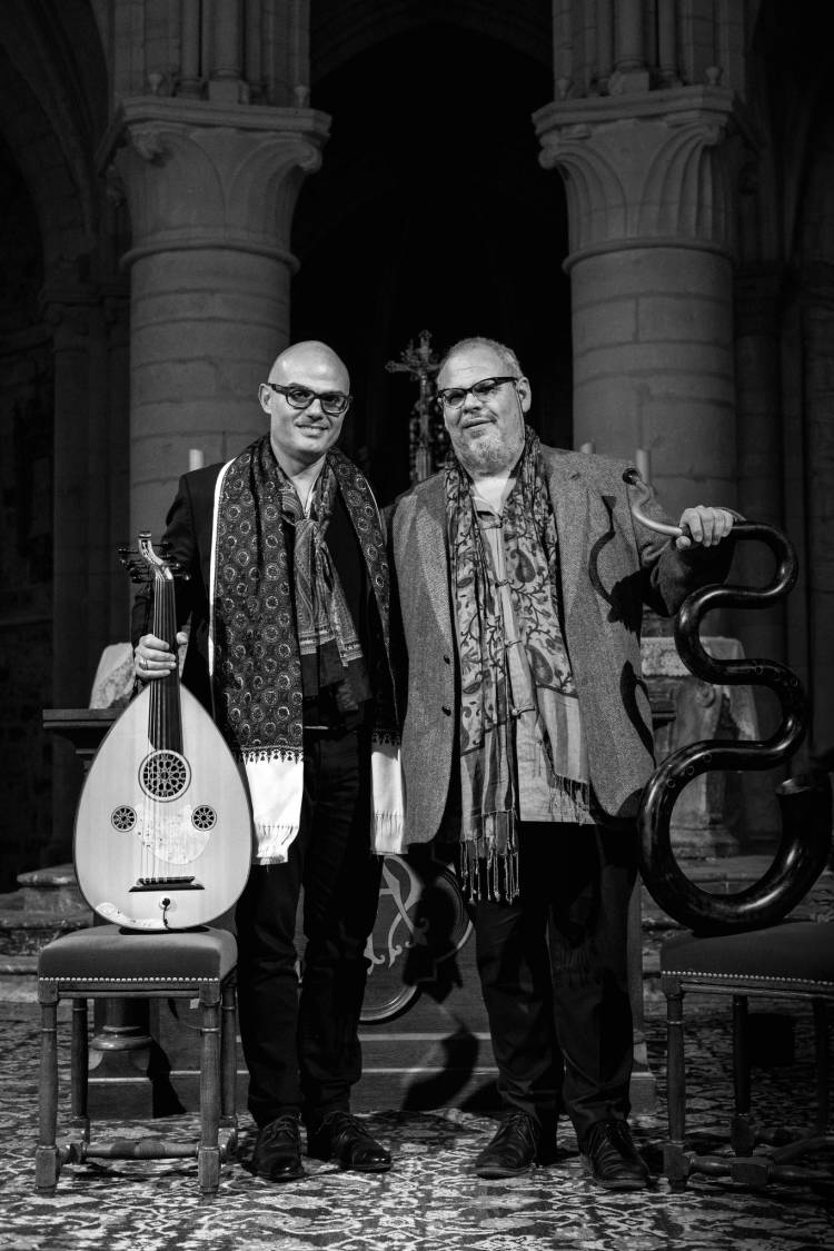 Concerto: Michel Godard & Ihab Radwan (França, Egipto)