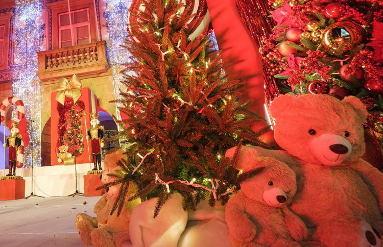 A Praça do Natal - Feliz Natal Póvoa de Varzim