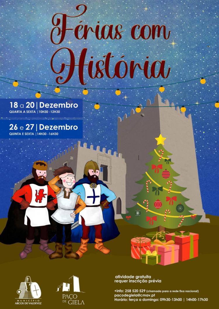 Férias com História