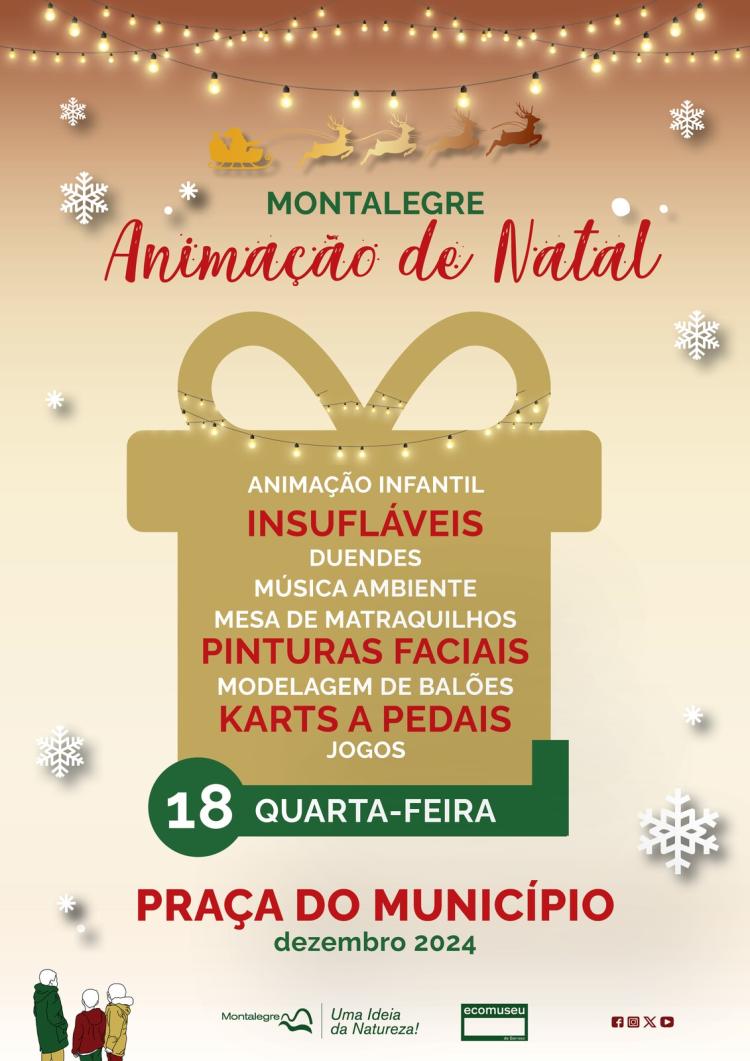 Montalegre | Animação de Natal 2024 (Atividades)