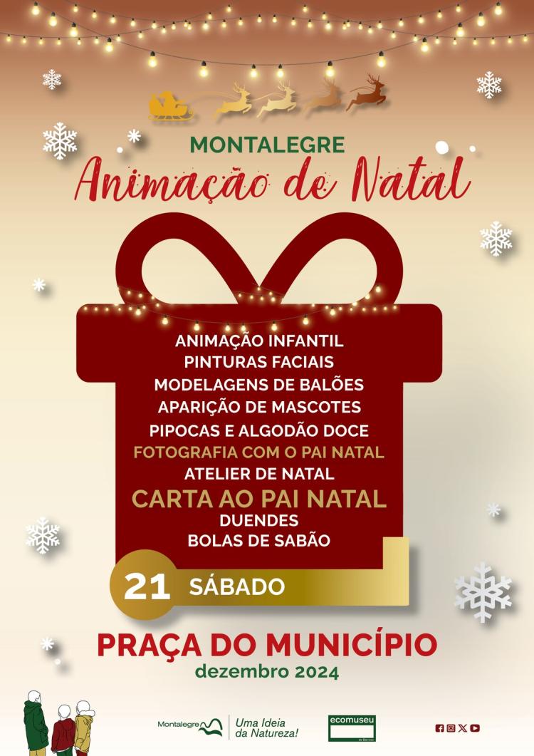 Montalegre | Animação de Natal 2024 (Atividades)