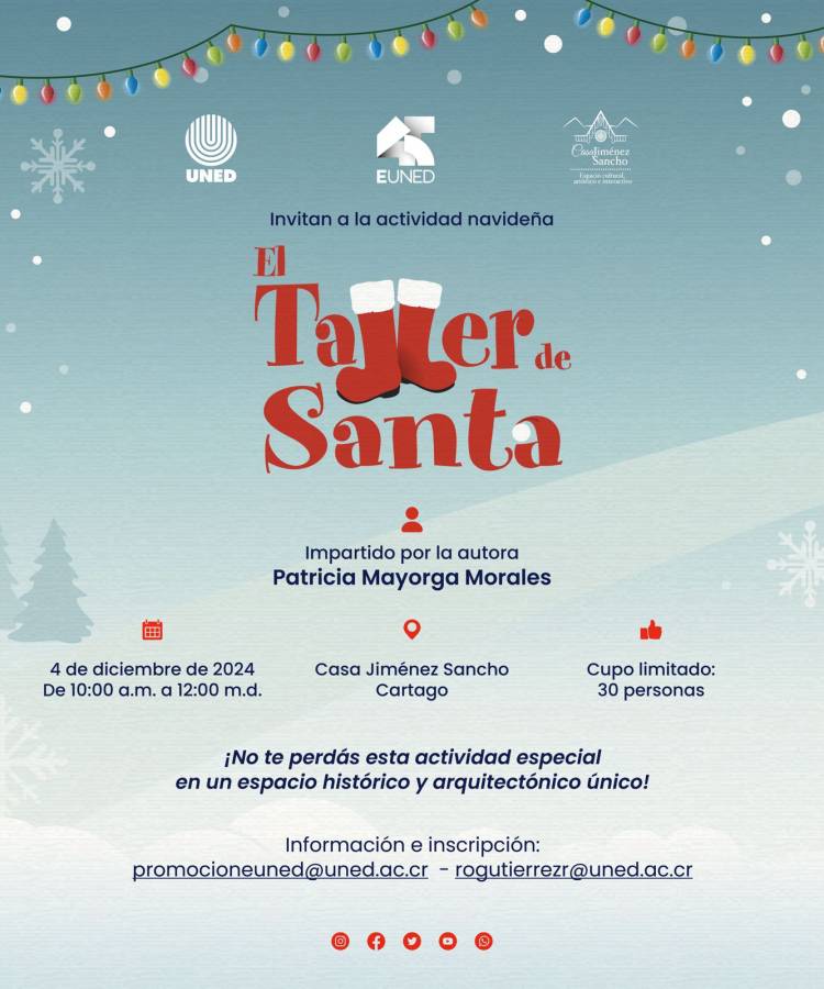 El Taller de Santa, con Patricia Mayorga Morales