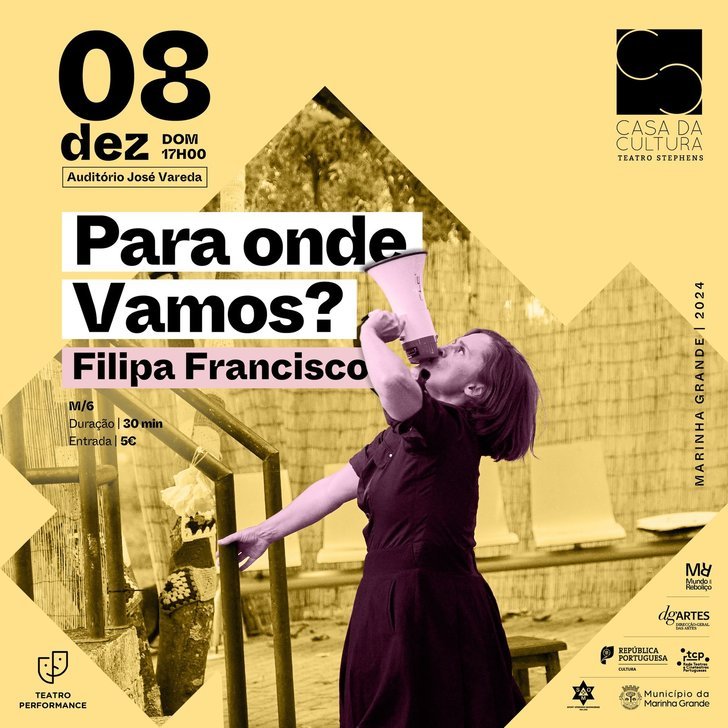 PERFORMANCE DE TEATRO APRESENTADA NO AUDITÓRIO JOSÉ VAREDA