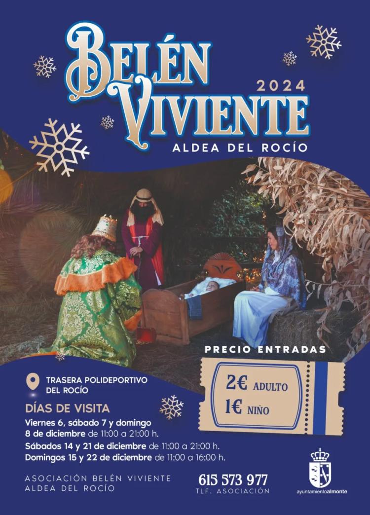 Belén viviente de El Rocío
