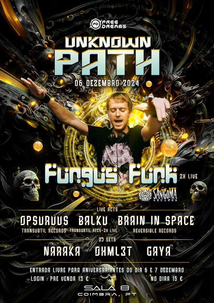Unknown Path - sala 8 / Coimbra 