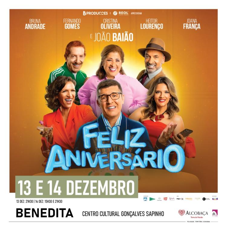 'FELIZ ANIVERSÁRIO', COM JOÃO BAIÃO | BENEDITA