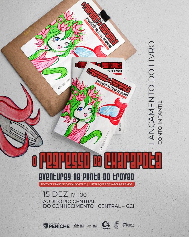 Lançamento do conto infantil 'O Regresso da Charapota. Aventuras na Ponta do Trovão'
