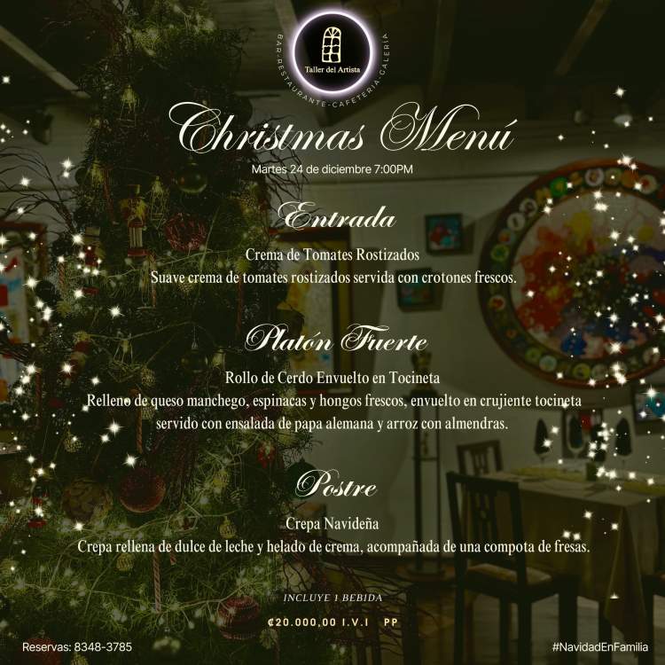 Cena de noche buena. 