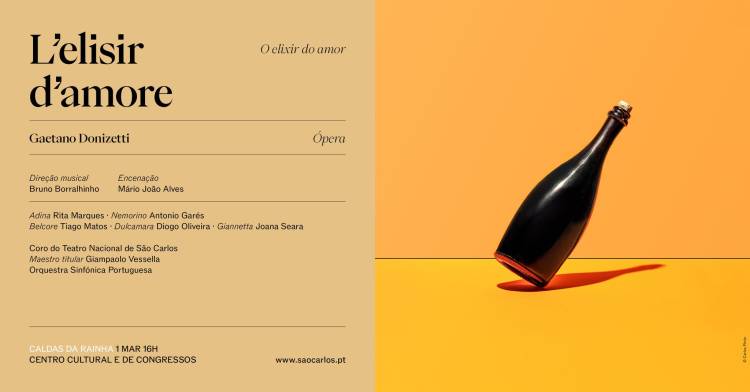 L'elisir d'amore | Ópera | São Carlos nas Caldas da Rainha