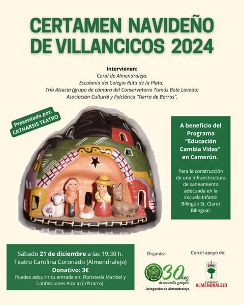 CERTAMEN NAVIDEÑO DE VILLANCICOS 2024