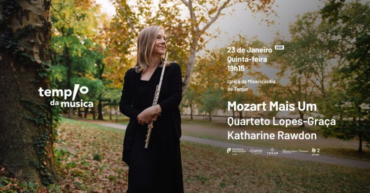 Mozart mais Um: Quarteto Lopes-Graça e Katharine Rawdon
