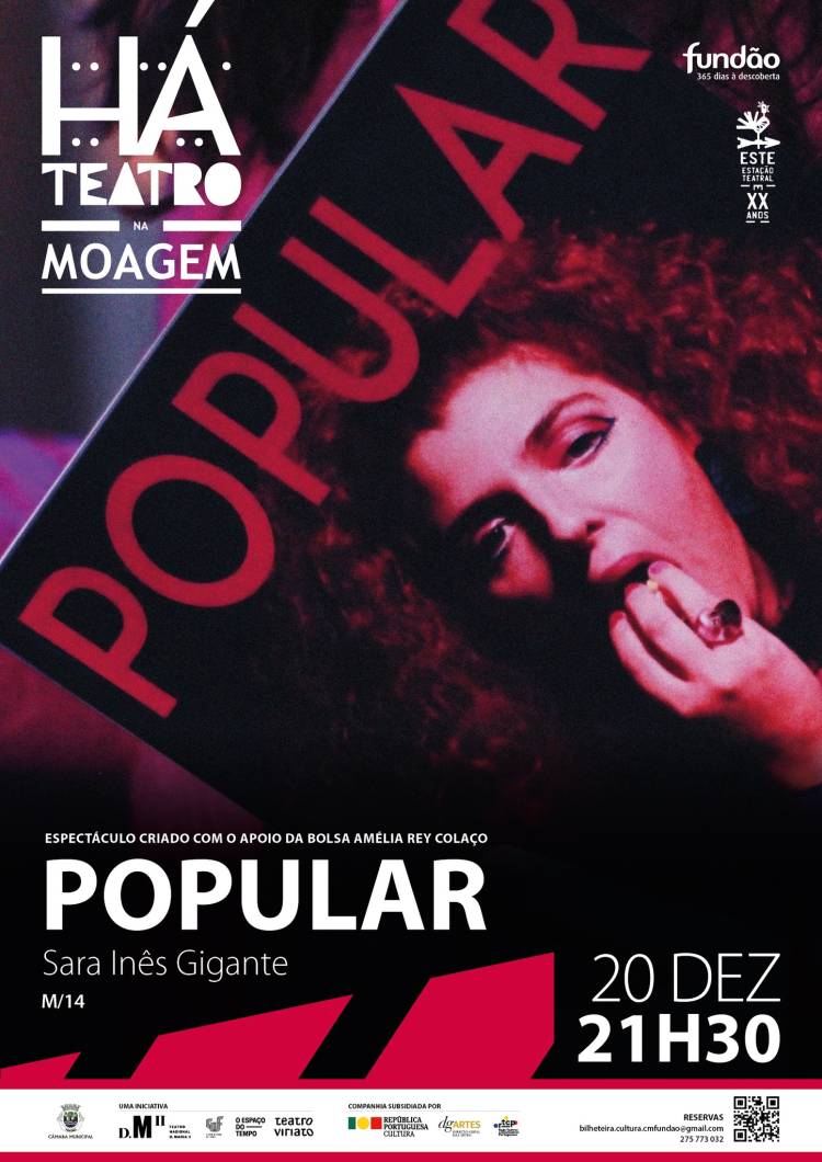 Há Teatro n'A Moagem | Peça de teatro “Popular”