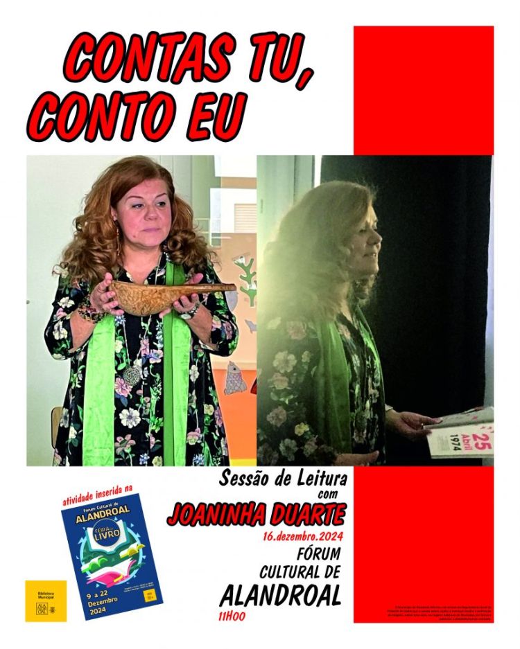 Contas tu, conto eu – Sessão de leitura com Joaninha Duarte