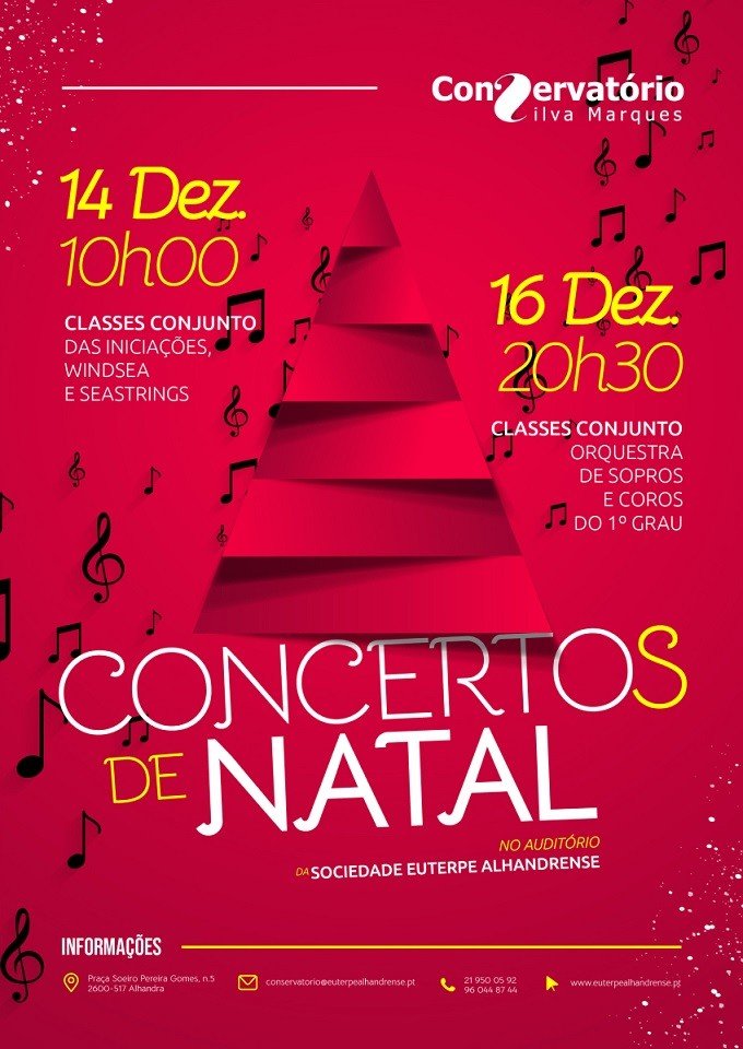 Concertos de Natal - Sociedade Euterpe Alhandrense