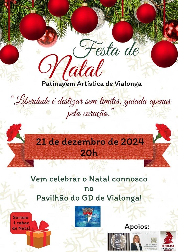 Festa de Natal - Patinagem Artística de Vialonga