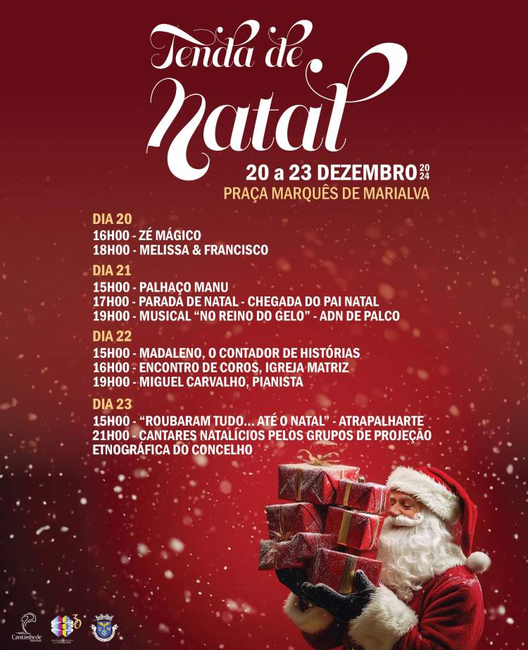 Animação de Natal - Tenda de Natal