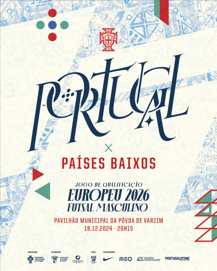 Portugal - Países Baixos: apuramento Campeonato da Europa de Futsal