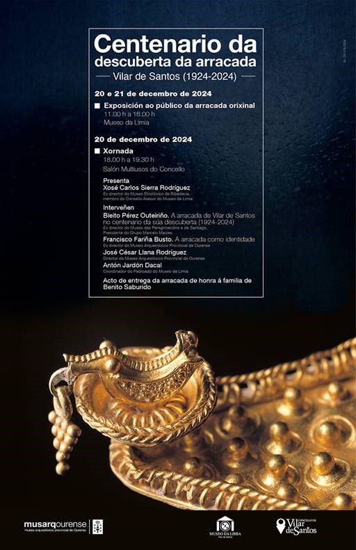 Centenario da descuberta da arracada de Vilar de Santos