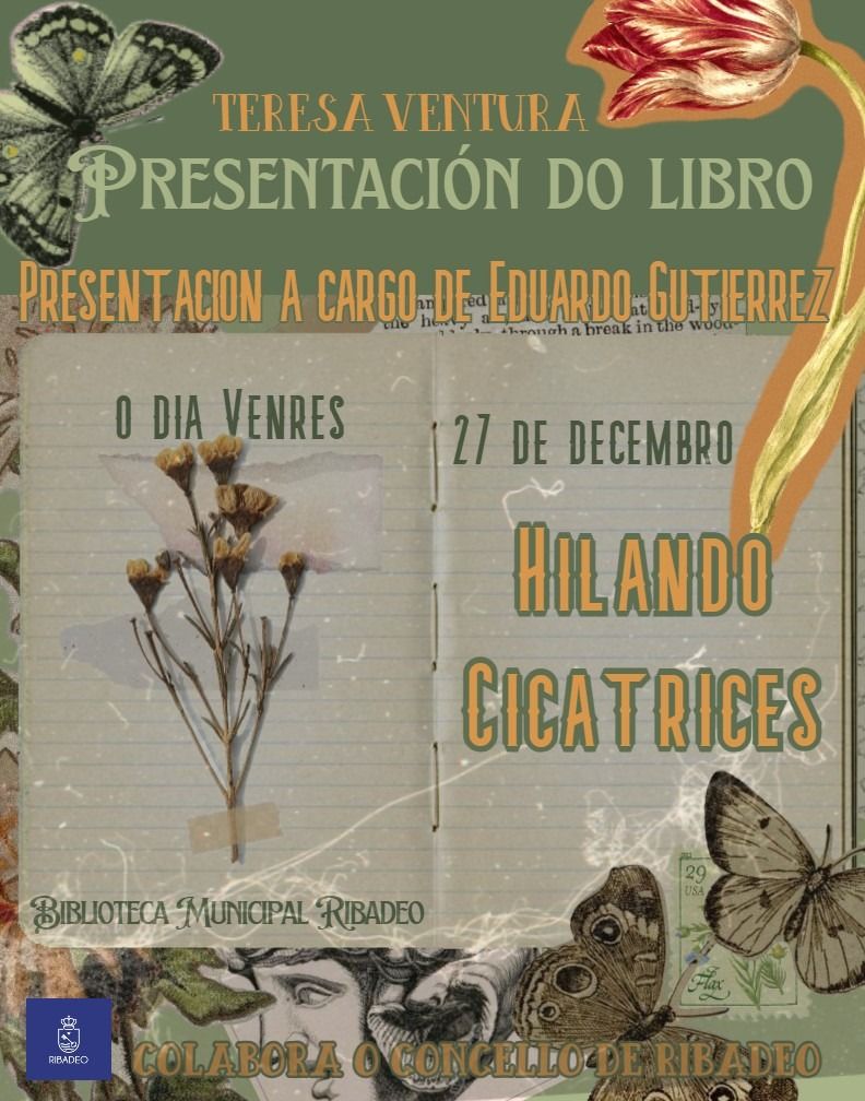 Presentación do libro 'Hilando Cicatrices' de Teresa Ventura