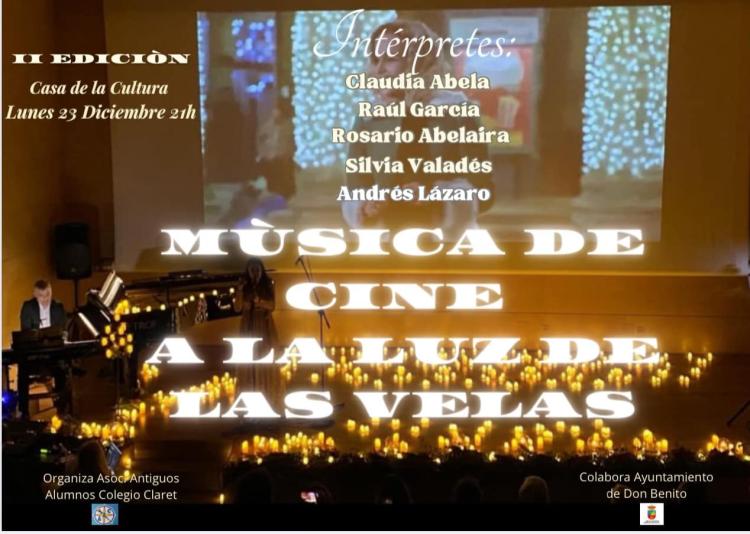 Música de Cine a la luz de las Velas en Don Benito