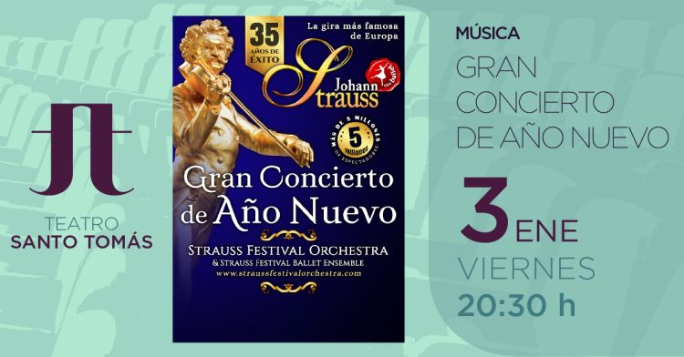 Gran concierto de Año Nuevo - Strauss Festival Orchestra