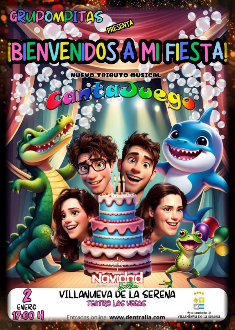 Tributo Musical CANTAJUEGOS 'Bienvenidos a mi fiesta'