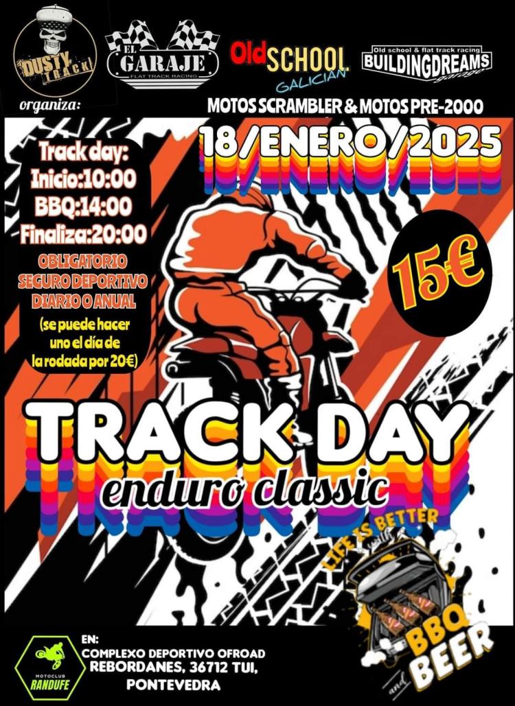 Track Day enduro Classic Old school 