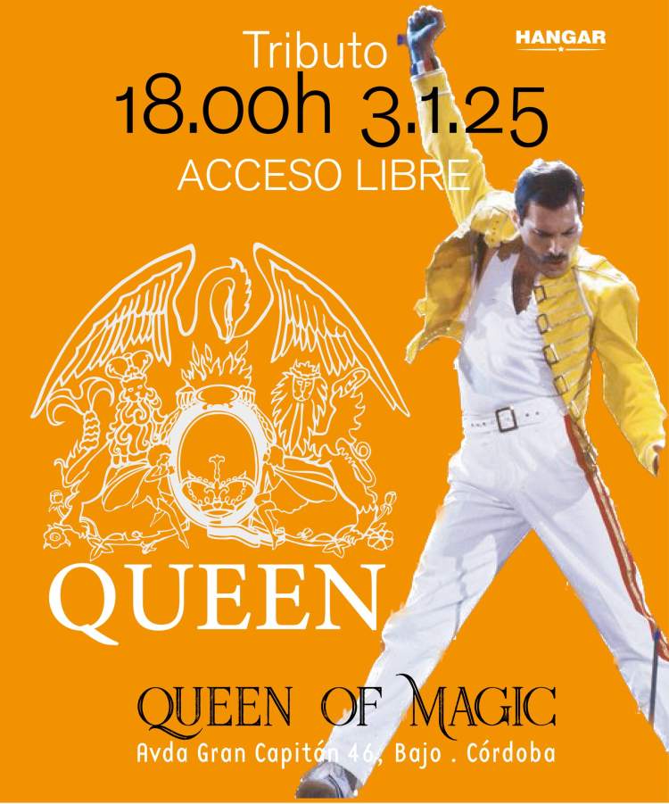 Tributo Queen “Queen of Magic”. Acceso libre .