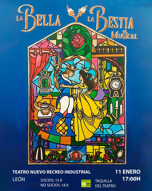 La Bella y la Bestia. El Musical. Teatro Nuevo Recreo Industrial