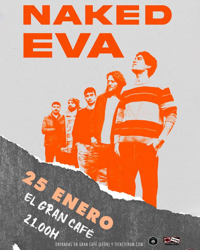 Concierto presentación «Dónde estabas tú» de Naked Eva. El Gran Café