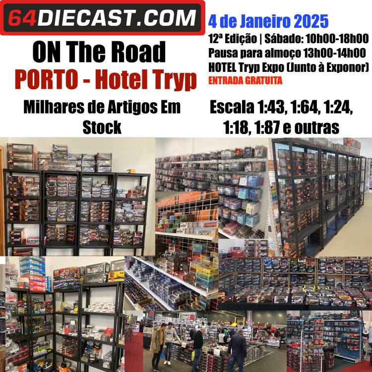 64diecast On the Road Porto