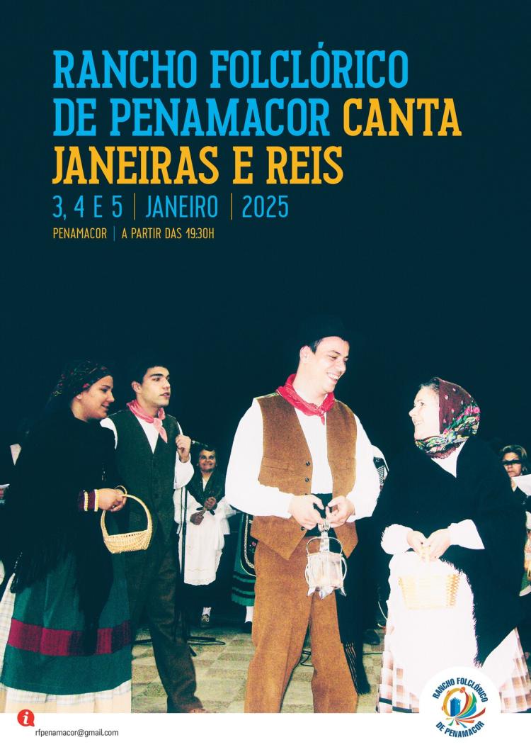 Rancho Folclórico de Penamacor canta Janeiras e Reis