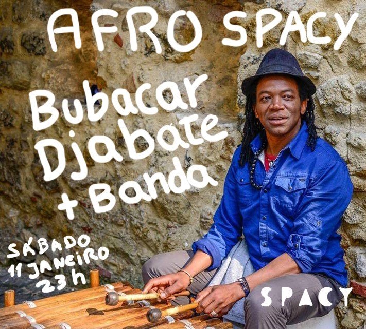 BUBACAR DJABATE e BANDA no SPACY