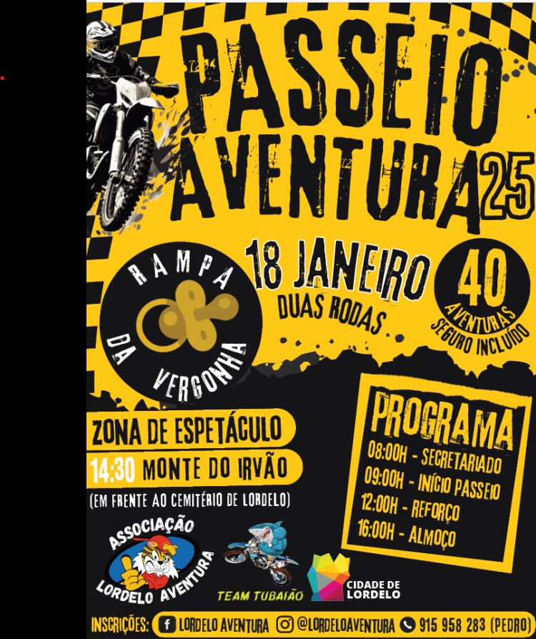 Passeio Aventura da Associação Lordelo Aventura