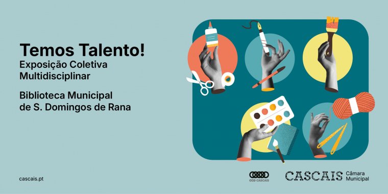 TEMOS TALENTO!  Exposição Coletiva Multidisciplinar