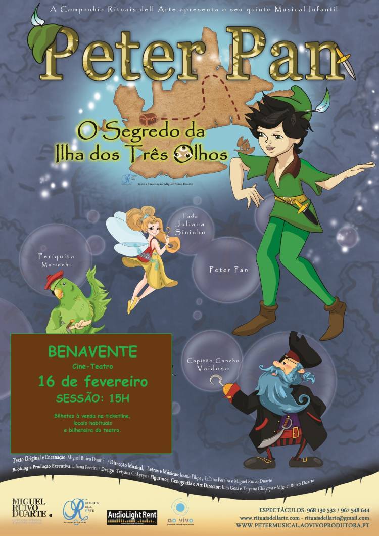 Musical PETER PAN em BENAVENTE