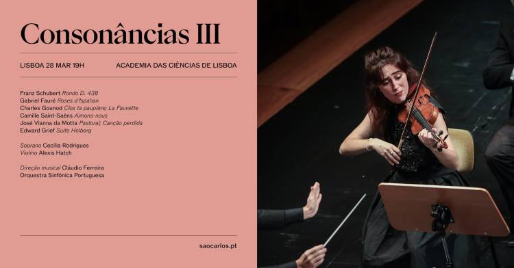 Consonâncias III | São Carlos em Lisboa